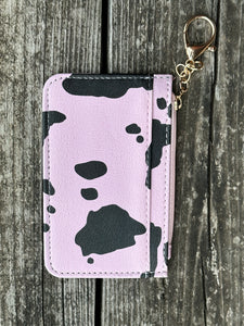 Cow Print Wallet