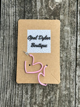 Load image into Gallery viewer, Colorful Heart Hoops
