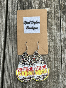 Softball Mom Earrings