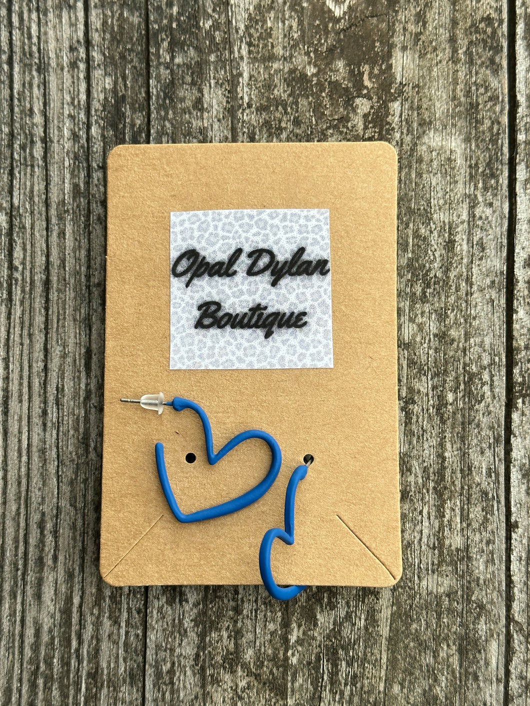 Colorful Heart Hoops
