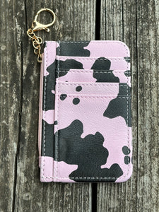 Cow Print Wallet