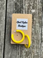 Load image into Gallery viewer, Chunky Colorful Hoops
